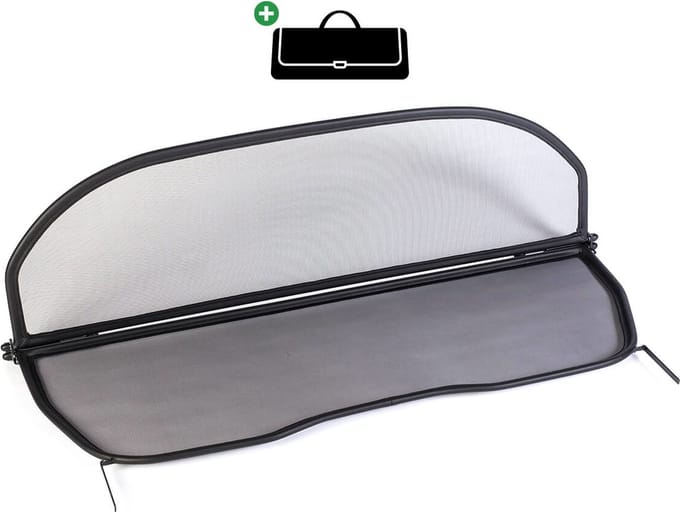 Windscherm Peugeot 308 CC | 2009-2015 | incl. luxe opbergtas | Zwart