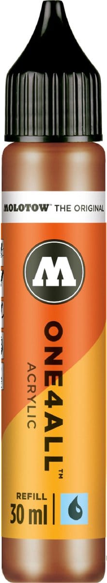 Molotow ONE4ALL™ - 30ml bruine navul Inkt op acrylbasis