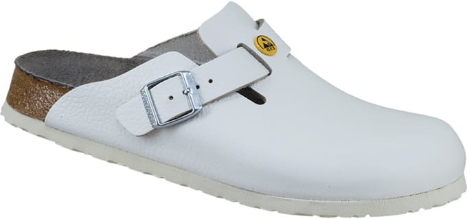 Birkenstock Dames Muil Boston ESD 54263 - Wit - 38