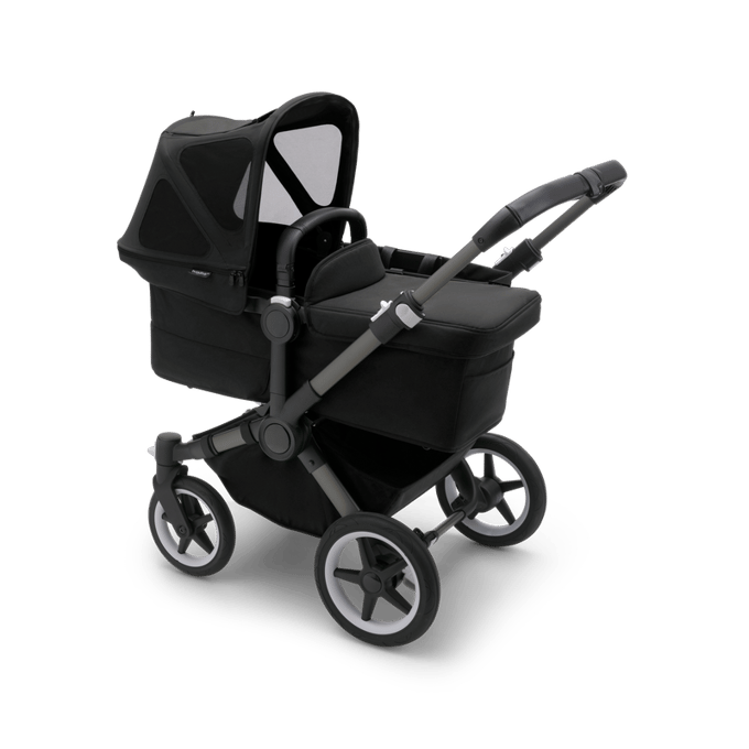 Bugaboo Donkey breezy zonnekap - Midnight black Midnight black