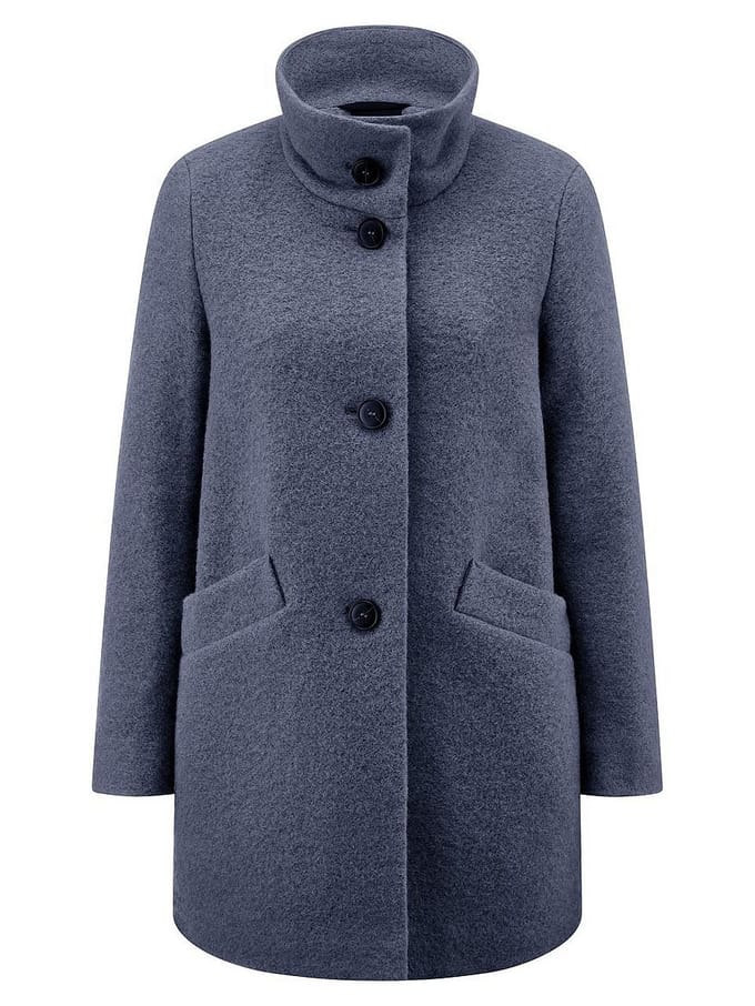 Lang jack in wolmix Van Fuchs Schmitt blauw