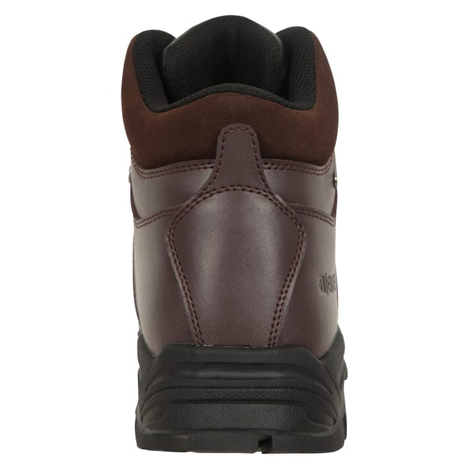 Mountain Warehouse Dames/Dames Latitude II Extreme Leather Waterdichte Wandelschoenen (Donkerbruin)