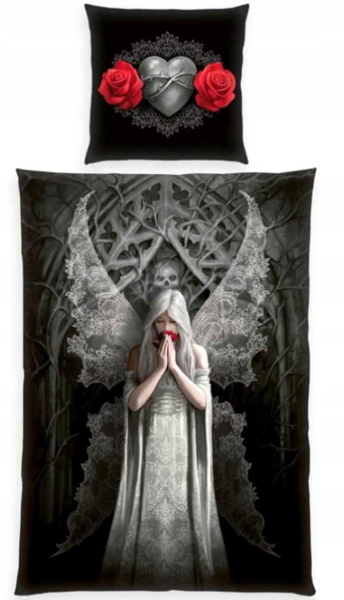 Anne Stokes Angel Beddengoed Katoen 140x200 cm Gothic Fantasy