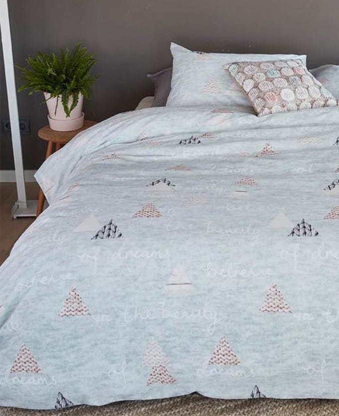 Ariadne at Home Day Dream - Dekbedovertrek - Tweepersoons - 200x200/220 cm - Naturel