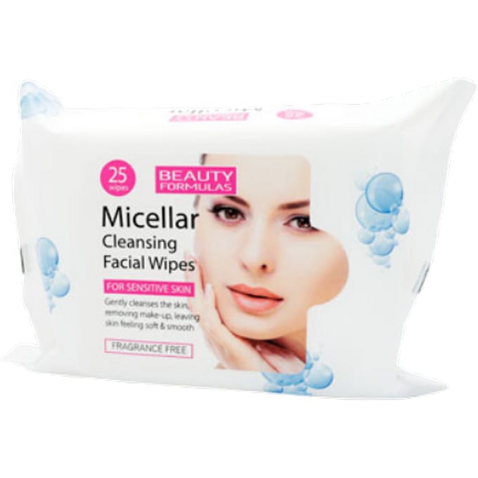 Beauty Formulas Micellaire Reinigingsdoekjes - 25 stuks