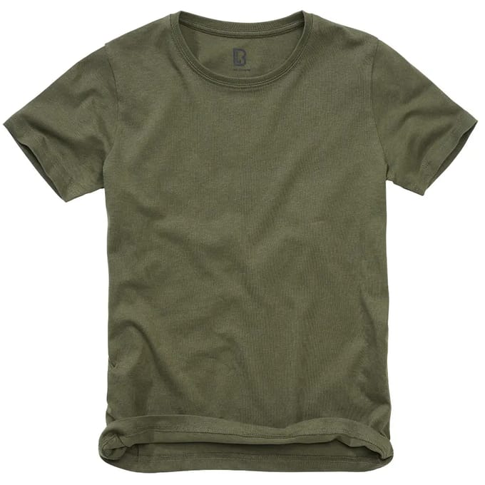 Brandit - Basic Kinder Tshirt - Kids 146/152 - Groen