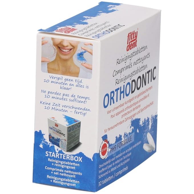 Fittydent Orthodontic Reiniging Bruistabl 32