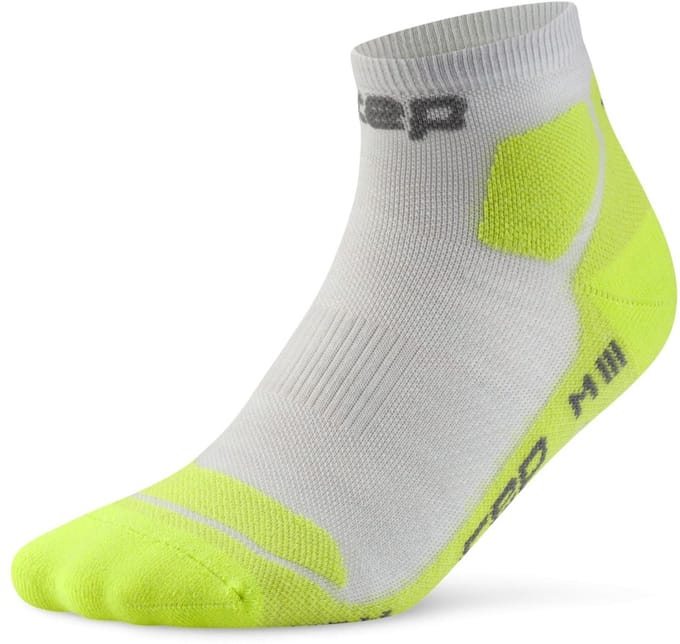 CEP Hiking Light Merino Low-Cut Compressie - Neongeel - Dames (34-37)