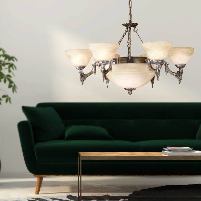 EGLO Hanglamp Marilla, 9-lamps
