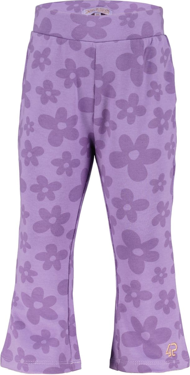 4PRESIDENT Broek Meisjes - Purple Haze Aop - Maat 80