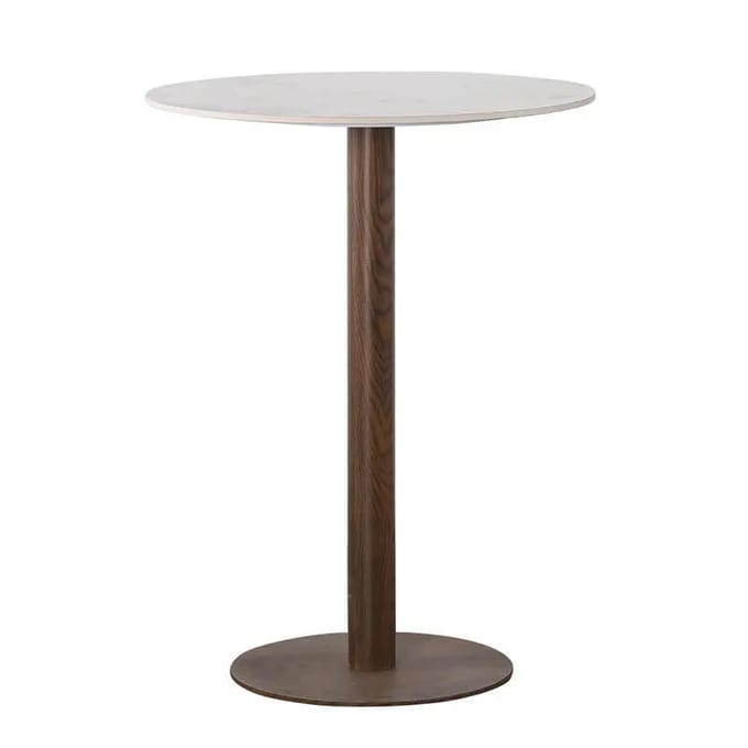 Ronde Bistro Keukentafel Keramisch Marmer
