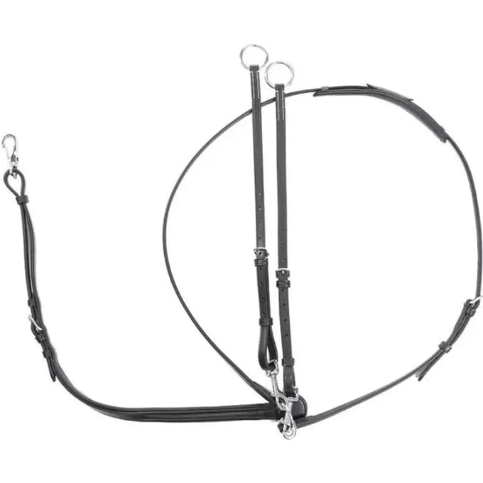 Martingaal met ringen Kavalkade Solid