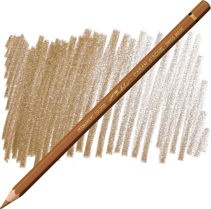 Caran d'Ache Pablo kleurpotlood 037 brown ochre