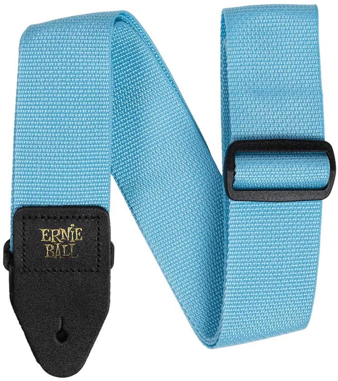 Ernie Ball 5377 Polypro Gitaarband Lichtblauw
