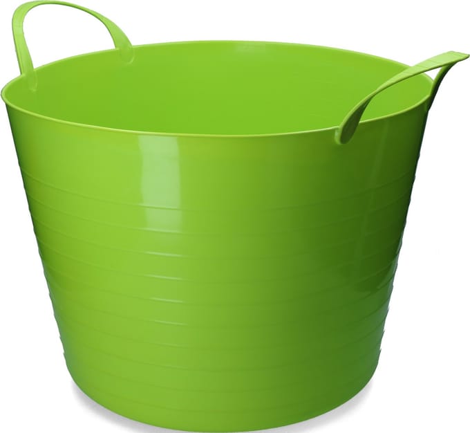 Emmer V-Trug Flexi limoen 65 l