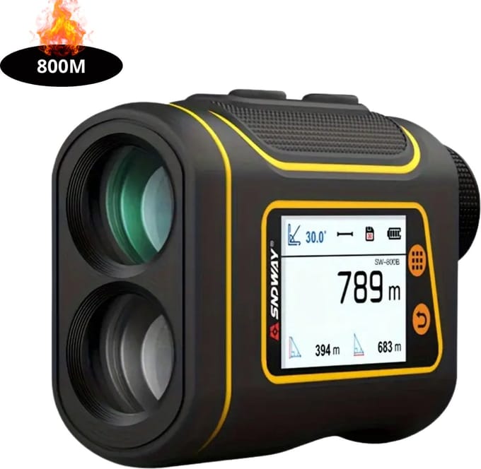Nivard Afstandsmeter - Laser - Afstandmeter - Rangefinder - Digitaal - Golf - 800M- Zwart