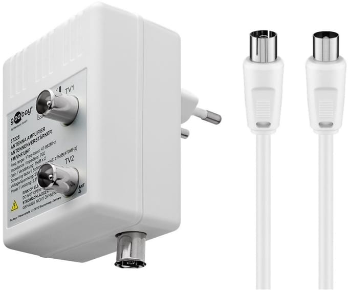 Pro Two-Device Antenna Amplifier (DVB-T / DVB-T2 / DVB