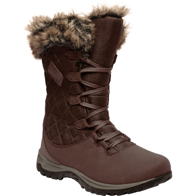 Regatta Great Outdoors Dames/Dames Newley Thermo Laarzen met imitatiebont (Kastanje)