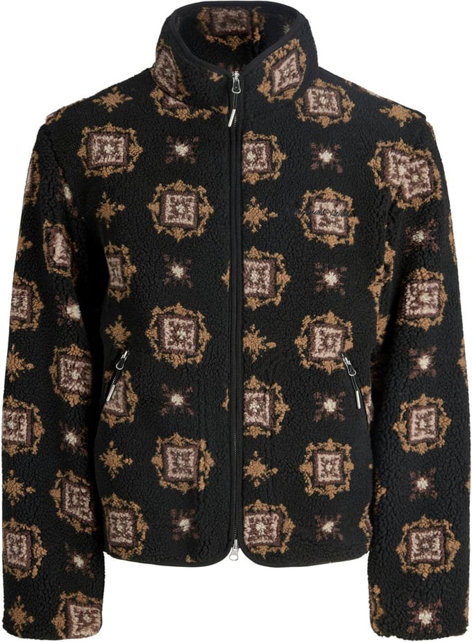 JACK&JONES - JORNORREBRO TEDDY AOP JACKET - Heren - Buitenjassen