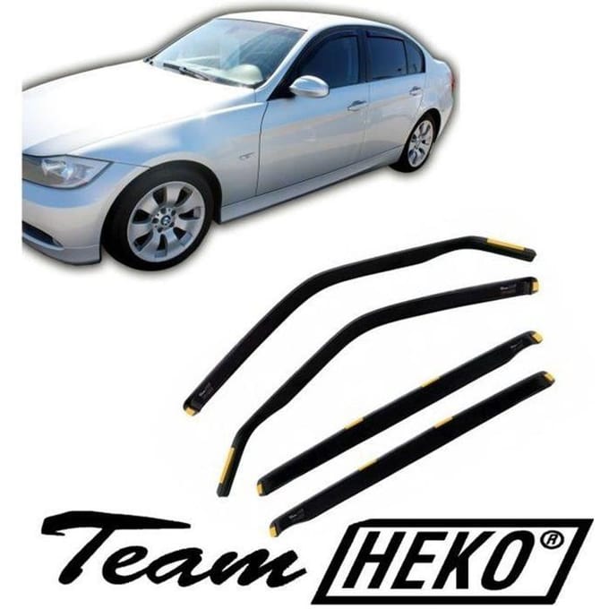 J&J AUTOMOTIVE | Heko Deflecteurs d'air Déflecteurs de Vent Pour Bmw 3 Série E90 2005-2012