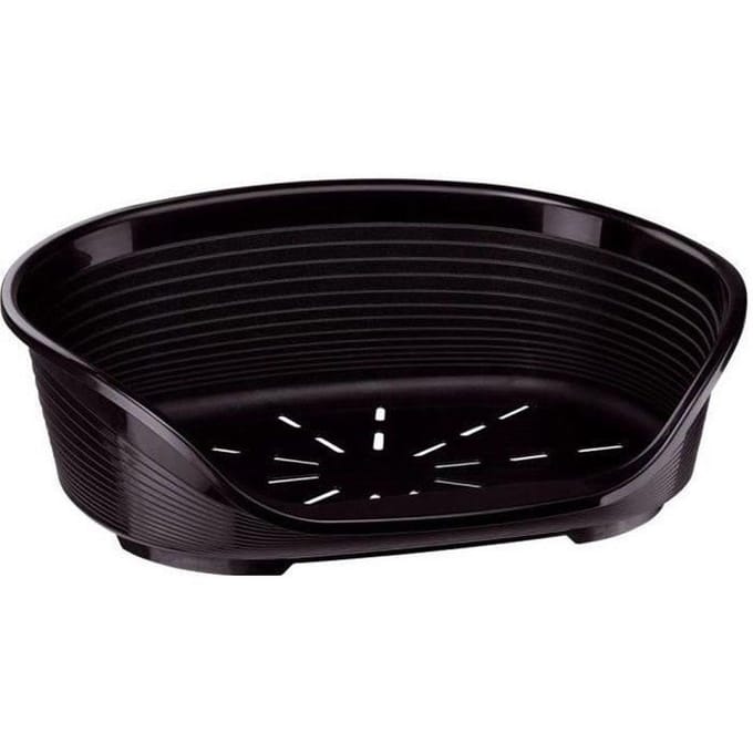Panier-Corbeille SIESTA DELUXE Taille 8 - 82*59,5*25 cm -Noir -FERPLAST