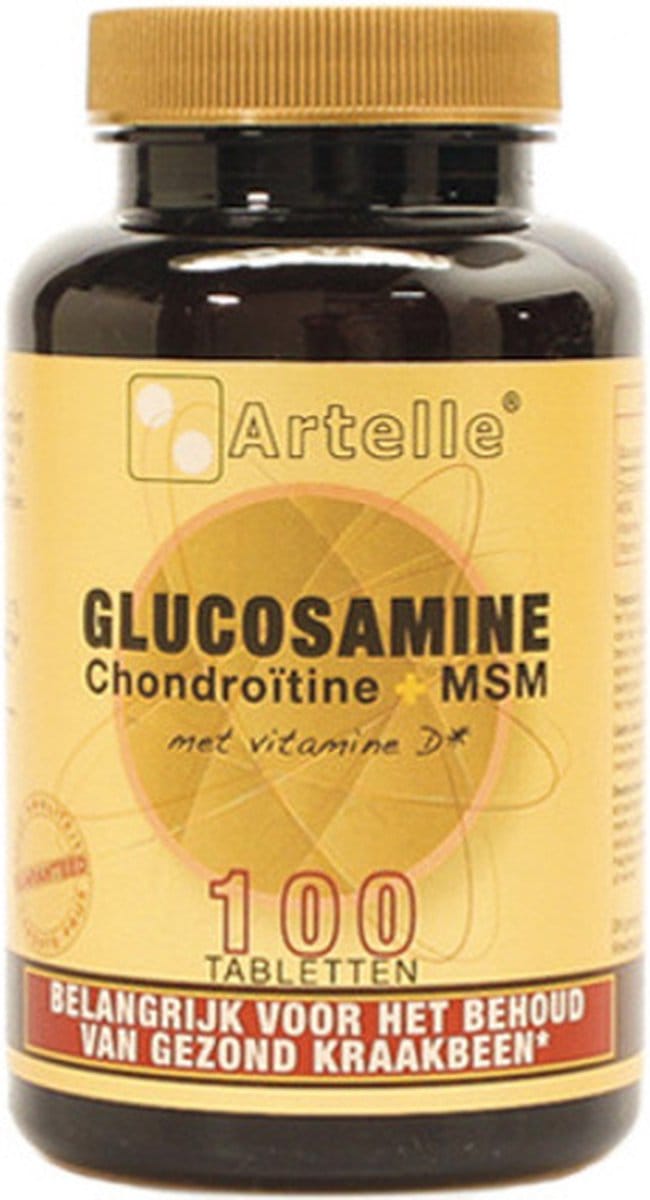 Artelle Glucosamine Chondroïtine met MSM - 250 Tabletten - Voedingssupplement