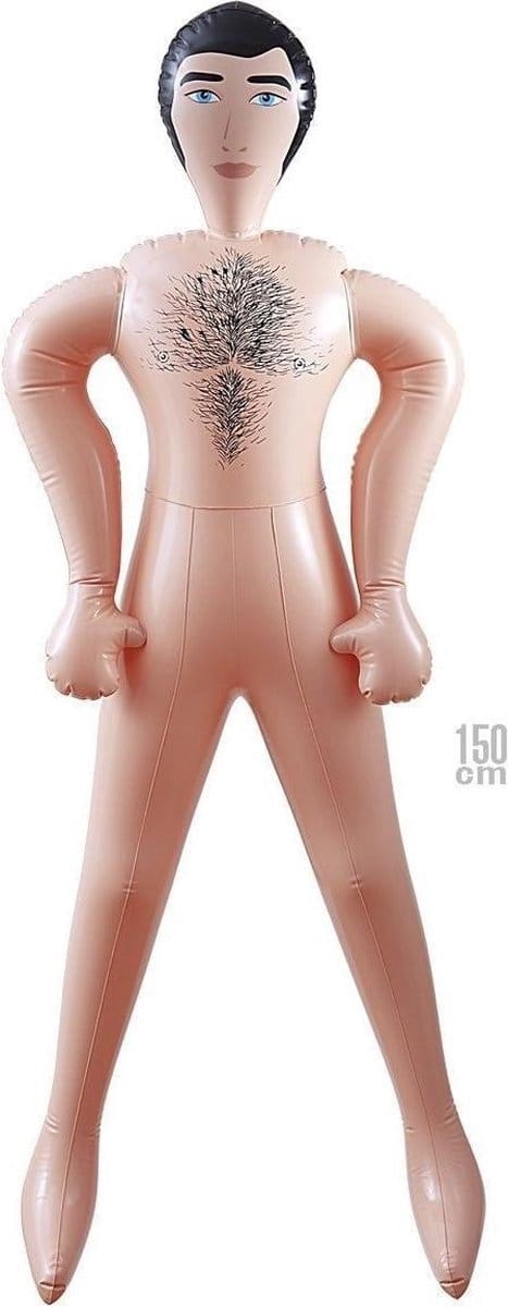 Opblaasbare man pop 150cm