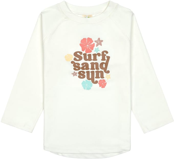Lässig SPF UV-Shirt longsleeve - Rashguard Flowers sea salt