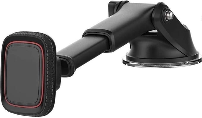 LuxeBass Auto Telefoonhouder met Telescopisch arm | Magnetisch Universeel 360° Roteren - LB512
