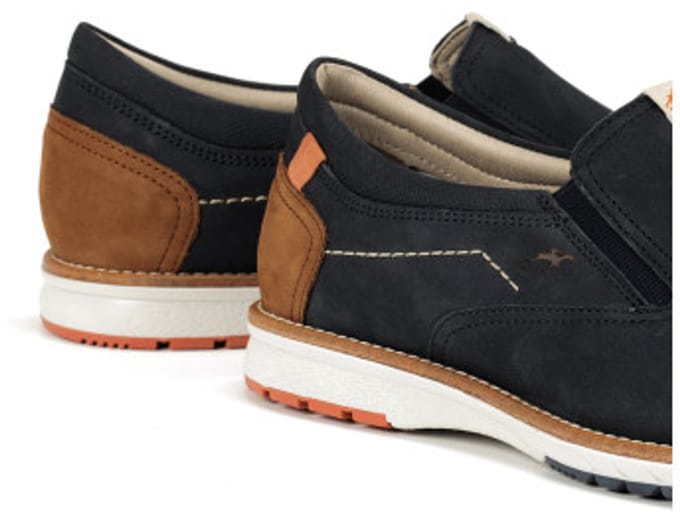 Fluchos -Heren - blauw donker - mocassins - maat 42