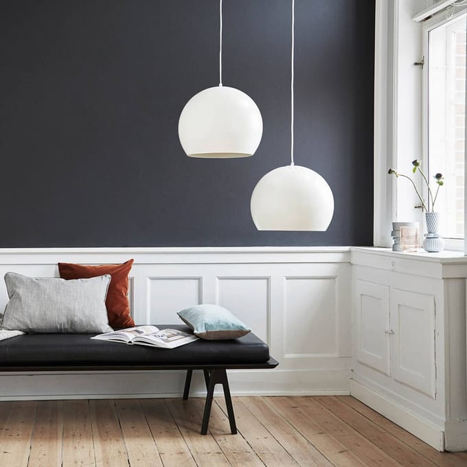 FRANDSEN Ball hanglamp Ø 40 cm, wit