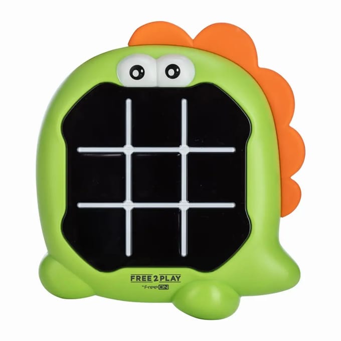 Elektronisch denkspel Tic-Tac-Toe FreeON Free 2 Play Dinosaur