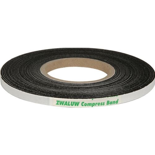 Zwaluw compress band 10mm / voeg 1,5-2,5mm / 12,5m lang