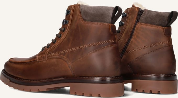 Mazzeltov 460050 Boots Heren - Cognac - Maat 41