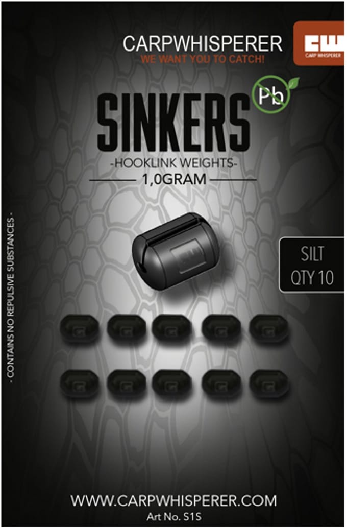 Carp Whisperer - Sinkers Quick Change (10st)