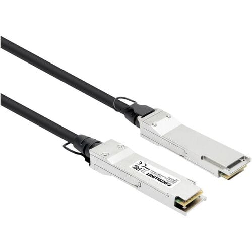 Intellinet 508490 Glasvezel Optische vezel Aansluitkabel 0.5 m Zwart