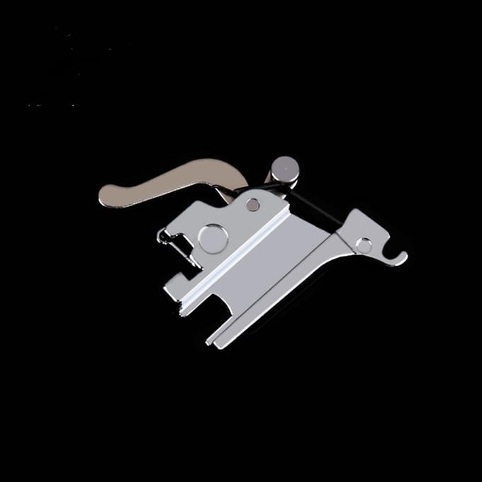 Adaptateur de support de pied-de-biche à pression standard pour machines à coudre gray