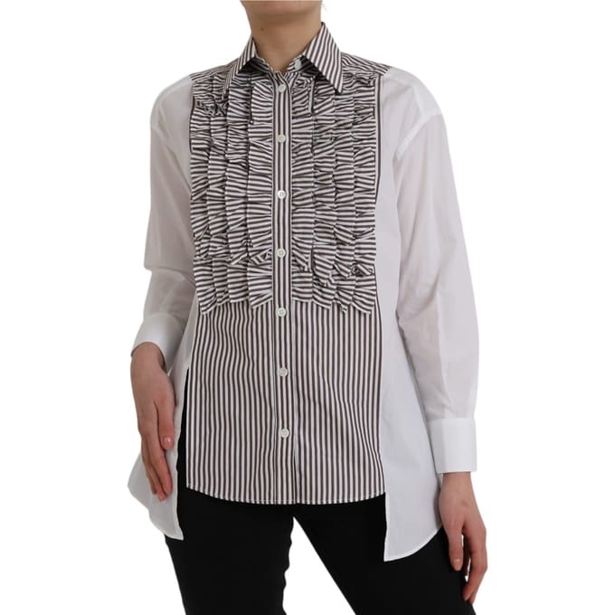 Lange Mouwen Gestreept Shirt