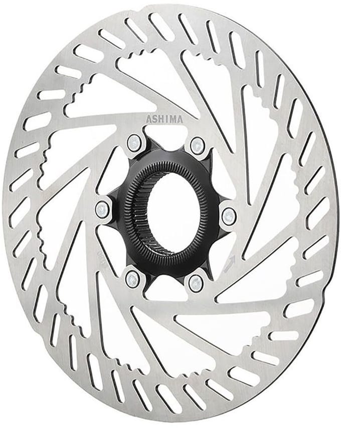 Ashima Aro 28 Cl 2 Mm E-bike Remschijf Zilver 180 mm