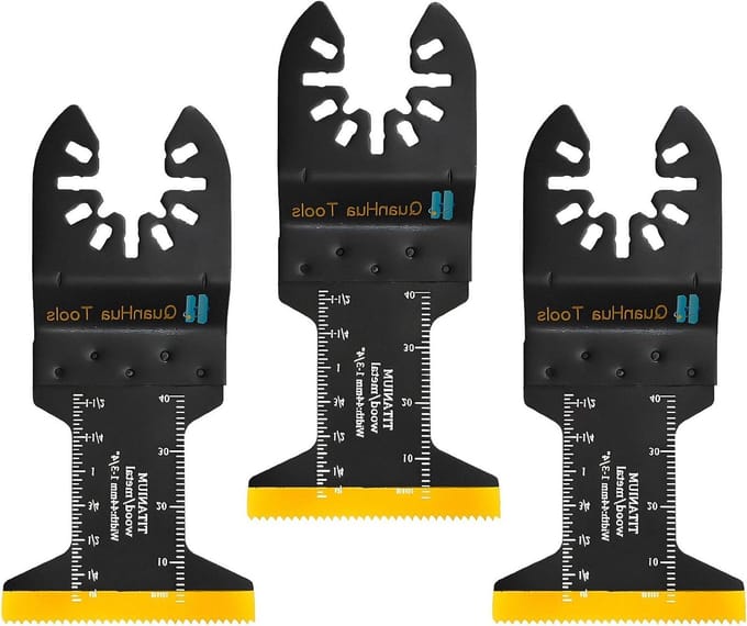 Multitool Set - Gereedschap Accessoires - Klus Klussen - Extra Lange Bladen - 3 Stuks - Niet gespecificeerd