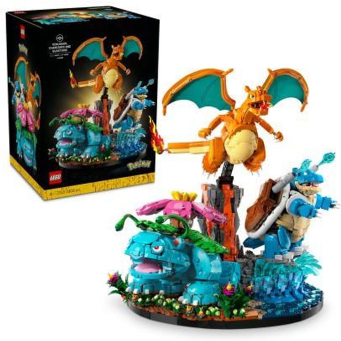LEGO Pokémon Venusaur, Charizard en Blastoise - 72153