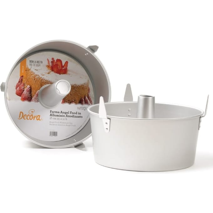 Moule à Gâteau Angel Food en Aluminium 25 cm Decora