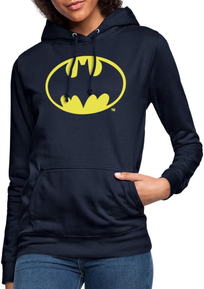 Batman Officieel Logo Hoodie Dames