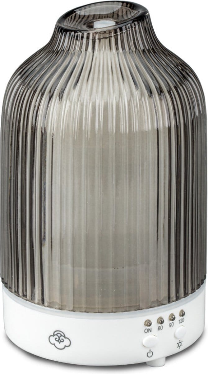 Serene House Ultrasonic Diffuser Fountain Grey 90 ml - Aromatherapie