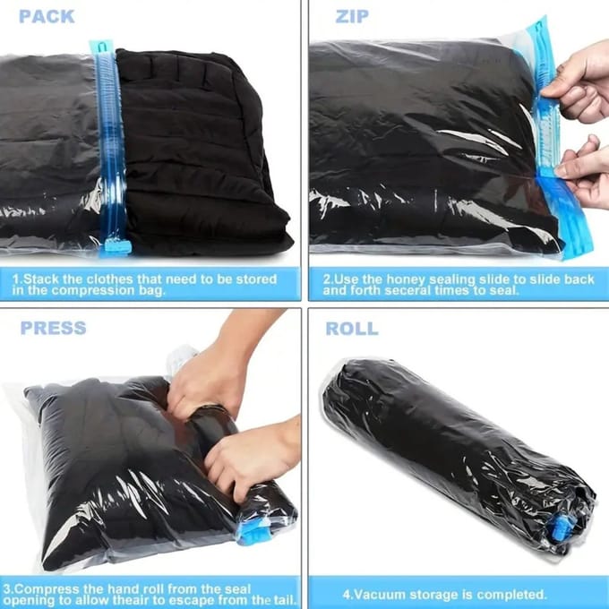 Bovista Koffer Organizer Set - Packing Cubes - Compressie - Travel - Compression - Set - 5 stuks