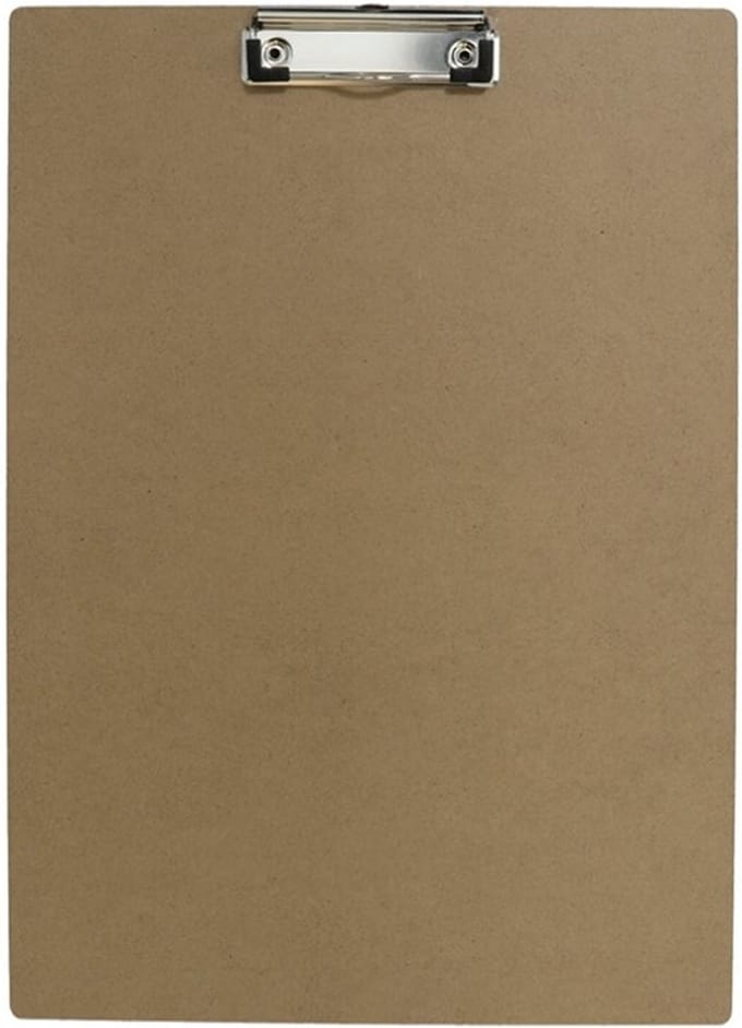 Gerim - Clipboard houtkleur B4 formaat - Documenten klembord
