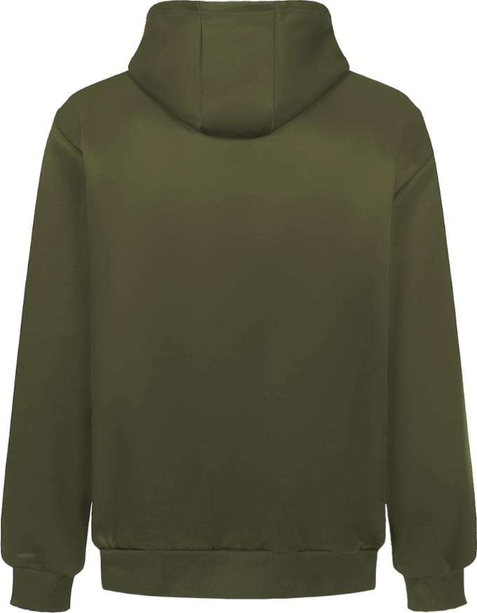 Livano Winterjas - Heren - Bont - Ritssluiting - Warm - Herfst/Winter - Legergroen S