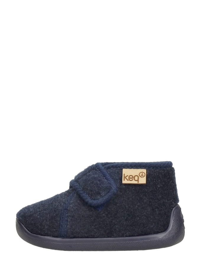 KEQ Kinderpantoffels Kinderpantoffels - blauw - Maat 21