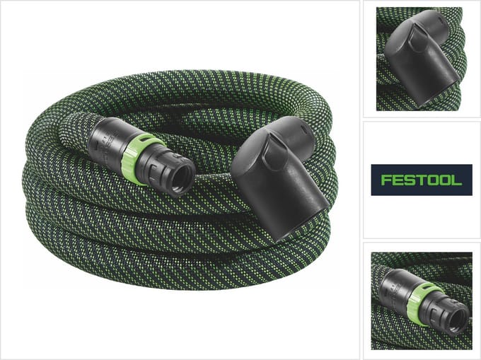 Festool D 27x3m-AS-90°/CT Afzuigslang met 90° aansluiting - 577160