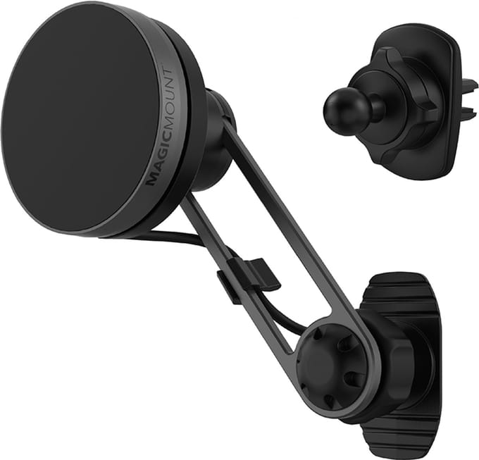 MagicMount™ Charge Elite Qi2 3-in-1 telefoonhouder auto